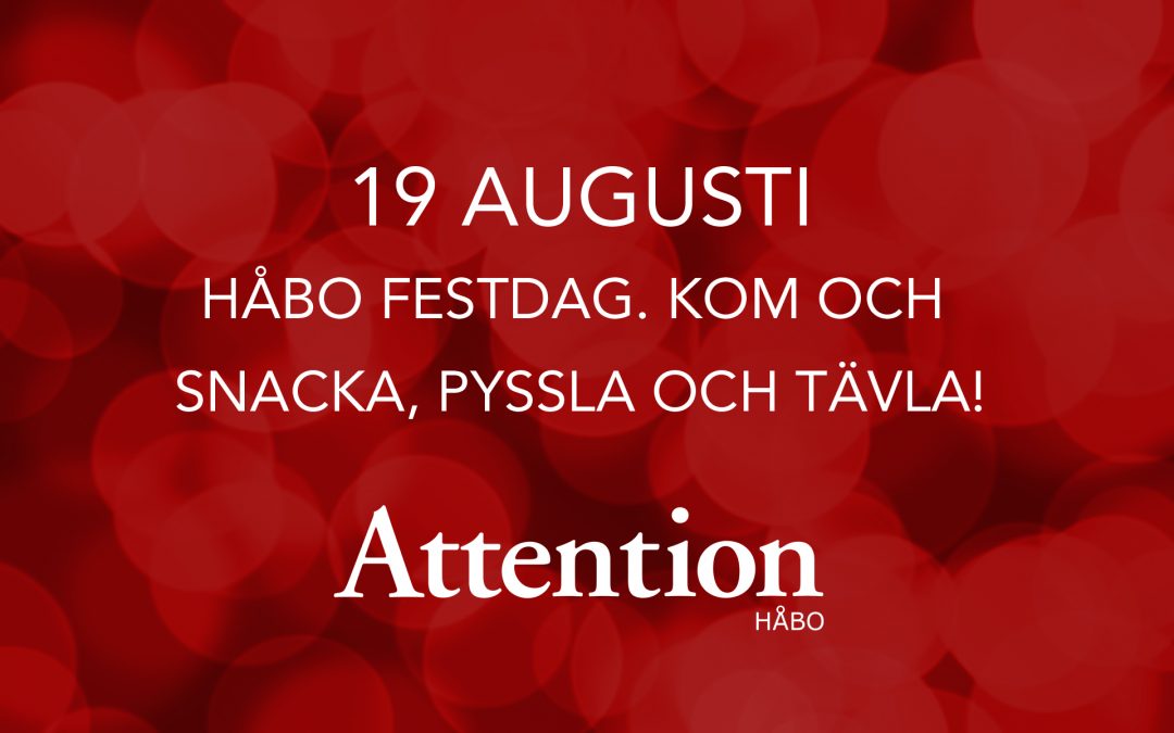 Håbo Festdag 19 augusti 2017