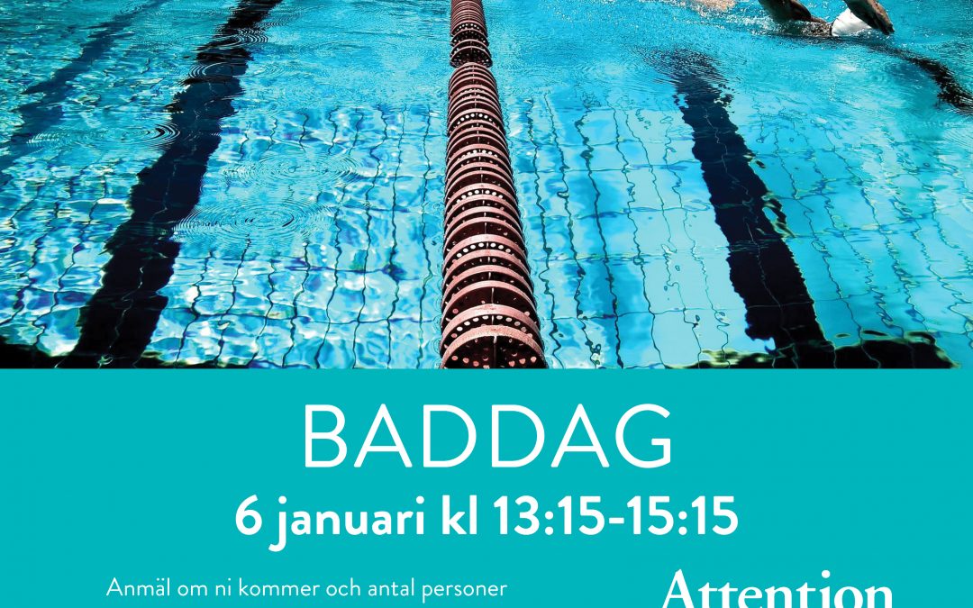 Baddag 6 januari 2018 – boka in hela familjen.