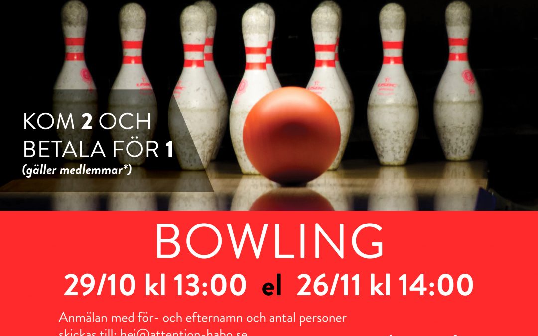 Bowling 29/10 eller 26/11