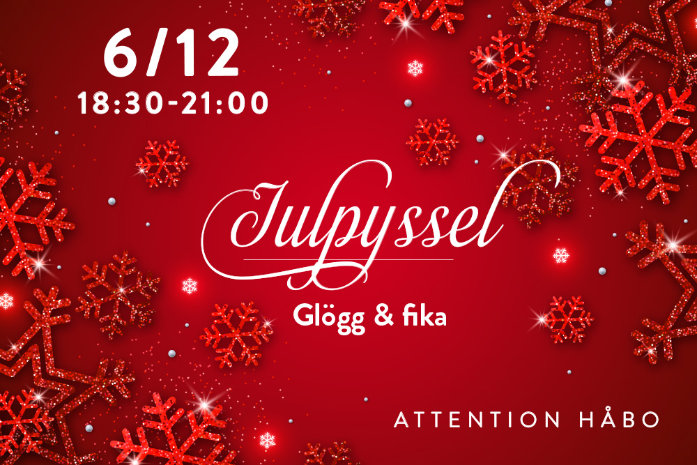 Julpyssel – 6/12