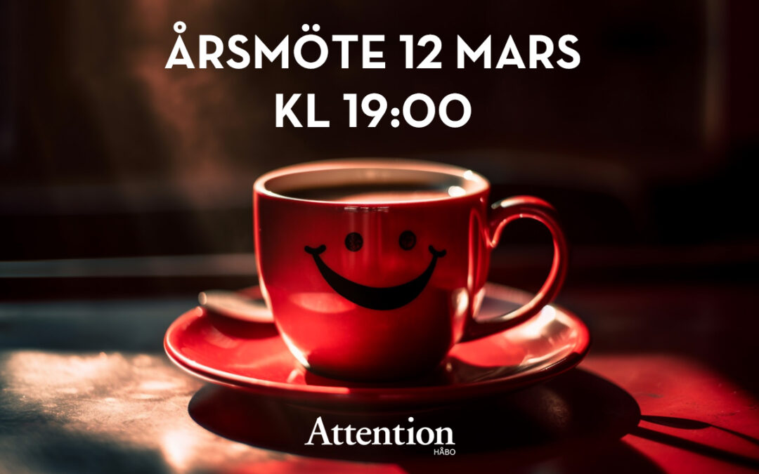 Årsmöte 12 mars 2024